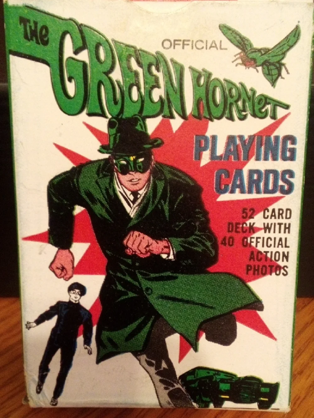 The Green Hornet Official Playing Cards - Green & White